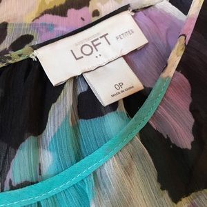 Cute multicolored loft dress. 0P